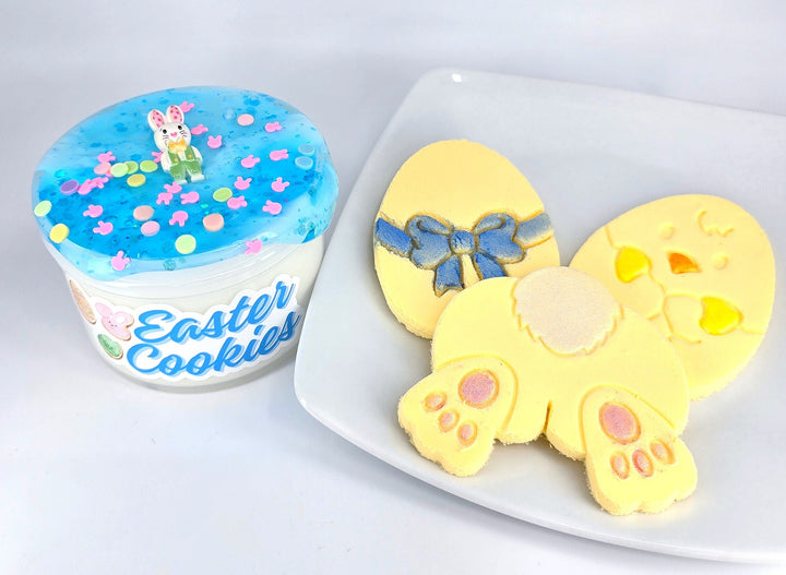 Easter Cookies - CinnaCrew Slimes