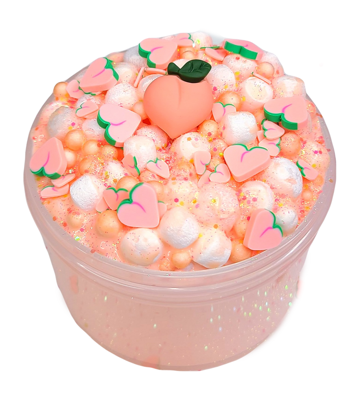 Peachy Pops - CinnaCrew Slimes